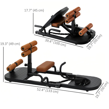 Foldable Sissy Squat Machine, Hip Thrust Machine, Glute Workout Equipment Squat Machine at Gallery Canada