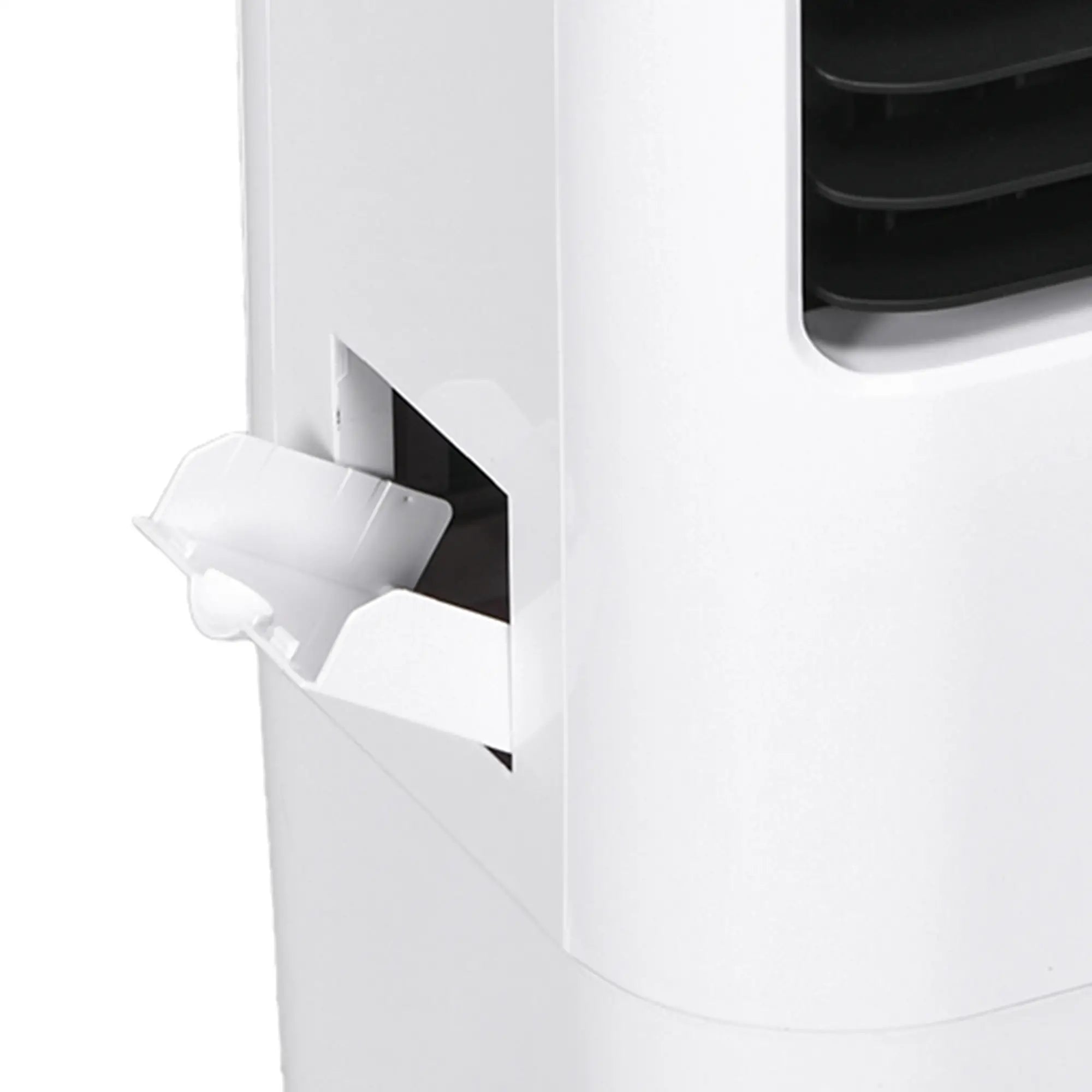 Tower Cooling Fan with Ice Pack, Remote, 3 Modes, 3 Speeds, 7.5H Timer, White Tower Fans at Gallery Canada