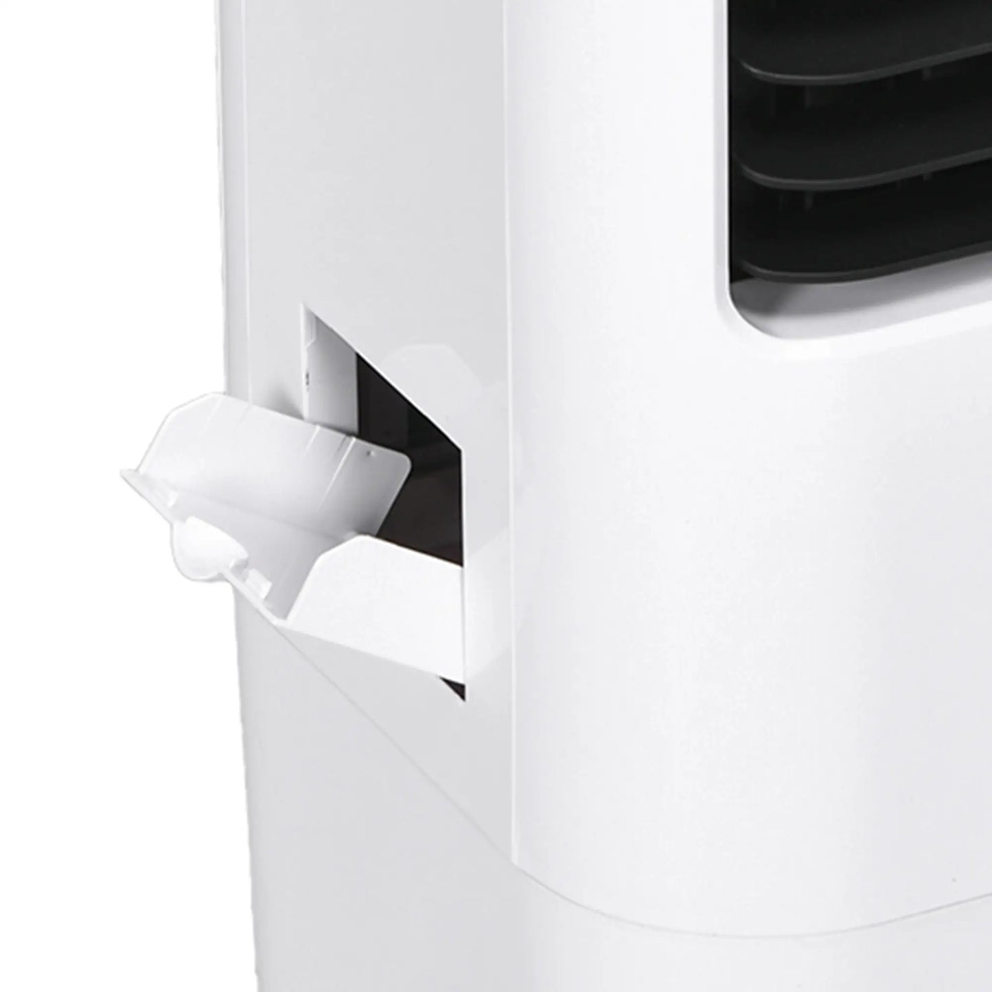 Tower Cooling Fan with Ice Pack, Remote, 3 Modes, 3 Speeds, 7.5H Timer, White Tower Fans at Gallery Canada