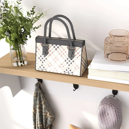 2-in-1 Hall Tree, 5-Hook Coat Rack Shoe Bench Set, White Clothing Storage at Gallery Canada