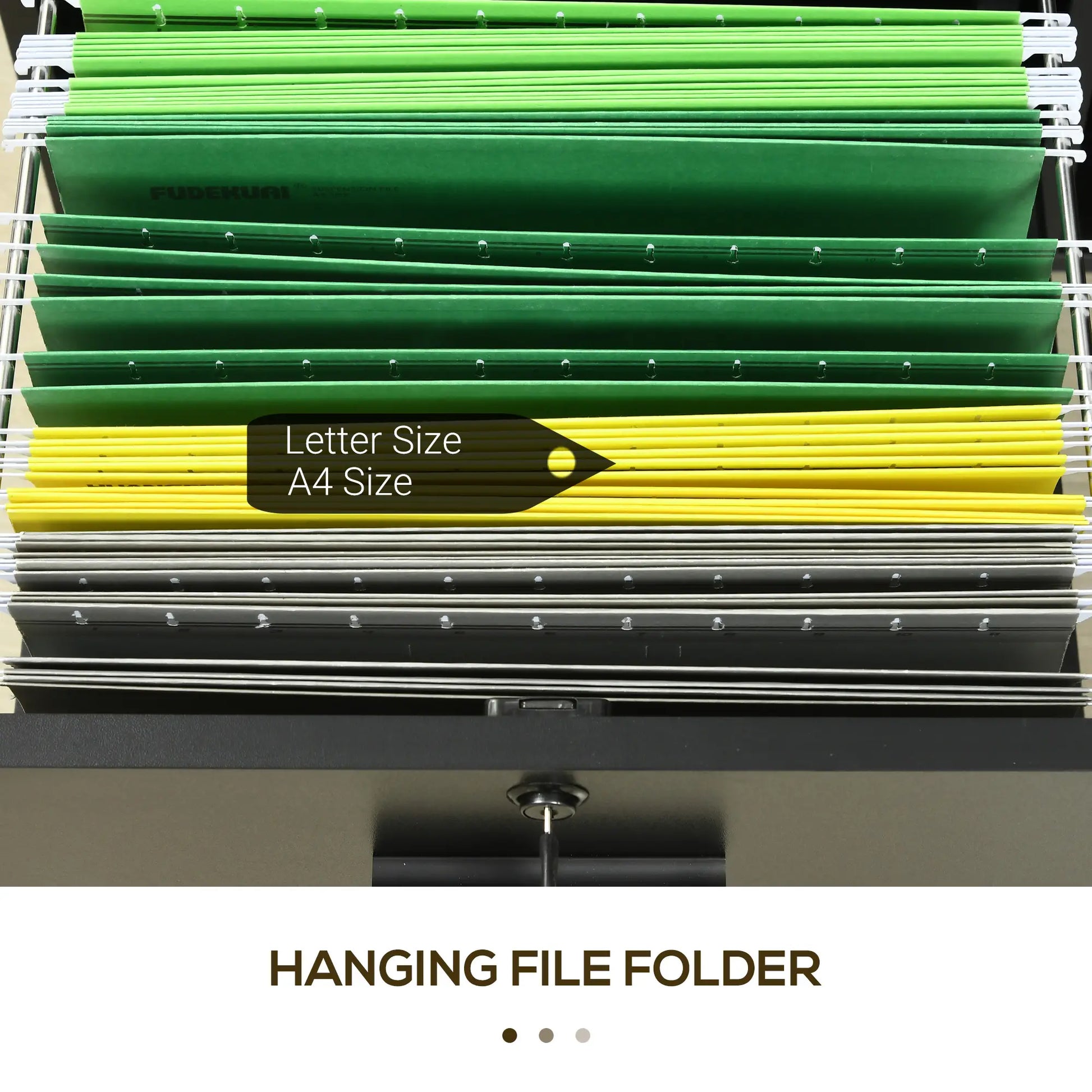 Mobile Printer Stand, Lateral File Cabinet with Lock, A4 Size, Black Office Cabinets & Cupboards at Gallery Canada