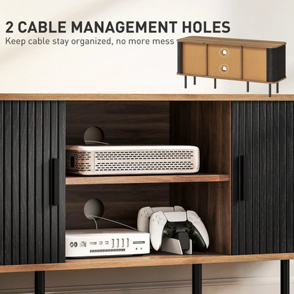 TV Stand for 55 Inches, Storage Shelves, Cabinets, Black TV Stands at Gallery Canada