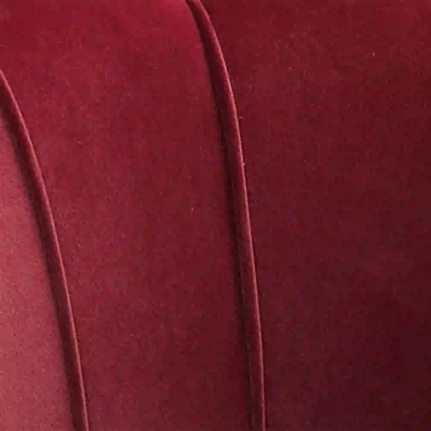 Modern Velvet Accent Chair, Gold Metal Legs, Wine Red Accent Chairs at Gallery Canada