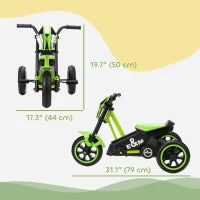 Tricycle pour enfants, tricycle pour tout-petits avec pédale, 18-36 mois, vert