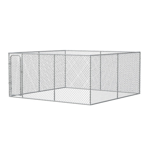 172.2 Sq. Ft. Dog Playpen, Galvanized Steel Frame, 13' L x 13' W x 5.9' H