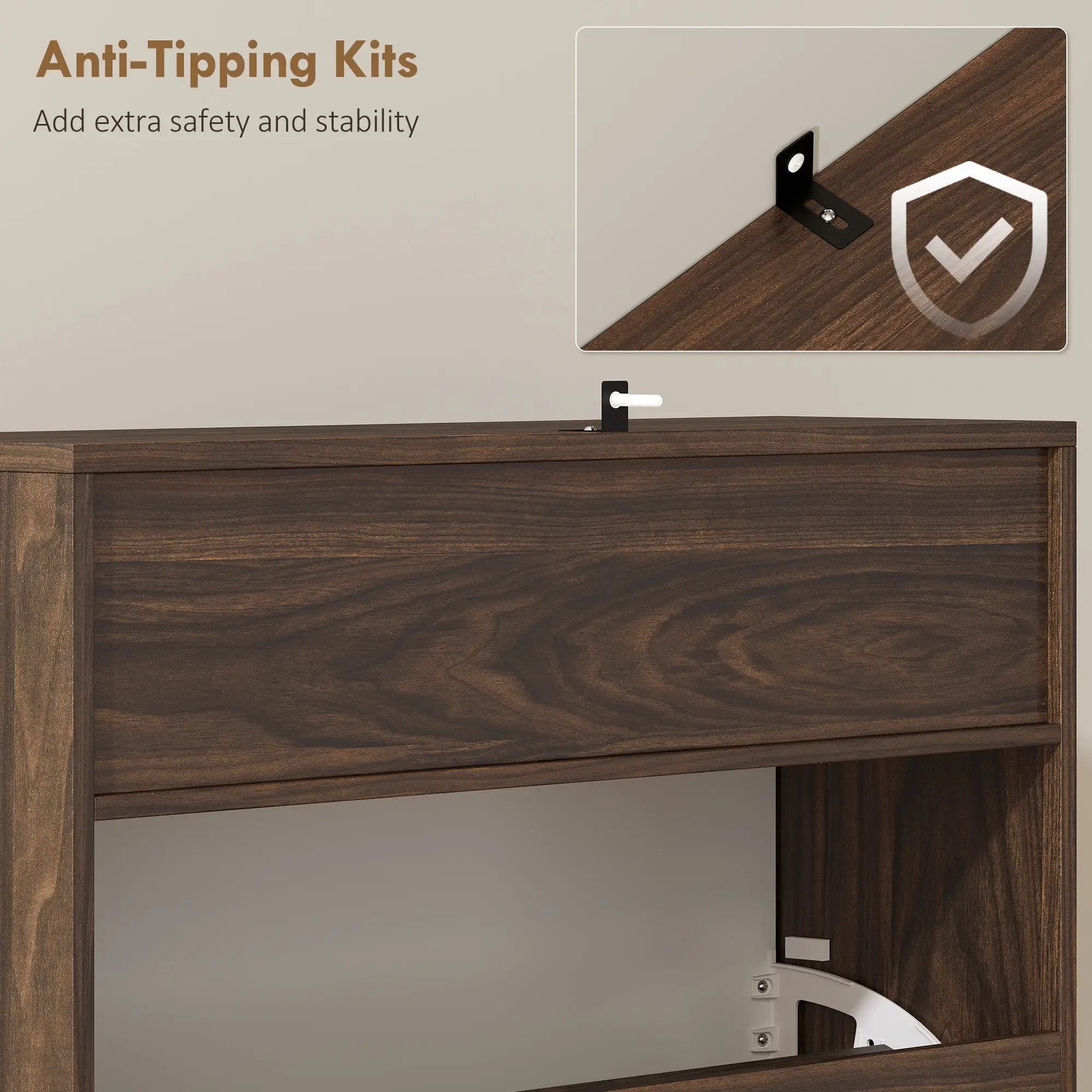 Shoe Cabinet 2 Flip Drawers, Narrow Storage, Top Shelf Shoe Storage Cabinets & Racks at Gallery Canada