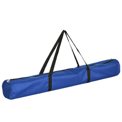 Adjustable Dog Agility Training Set, Weave Poles, Storage Bag, Blue and White Dog Agility Training Equipment at Gallery Canada