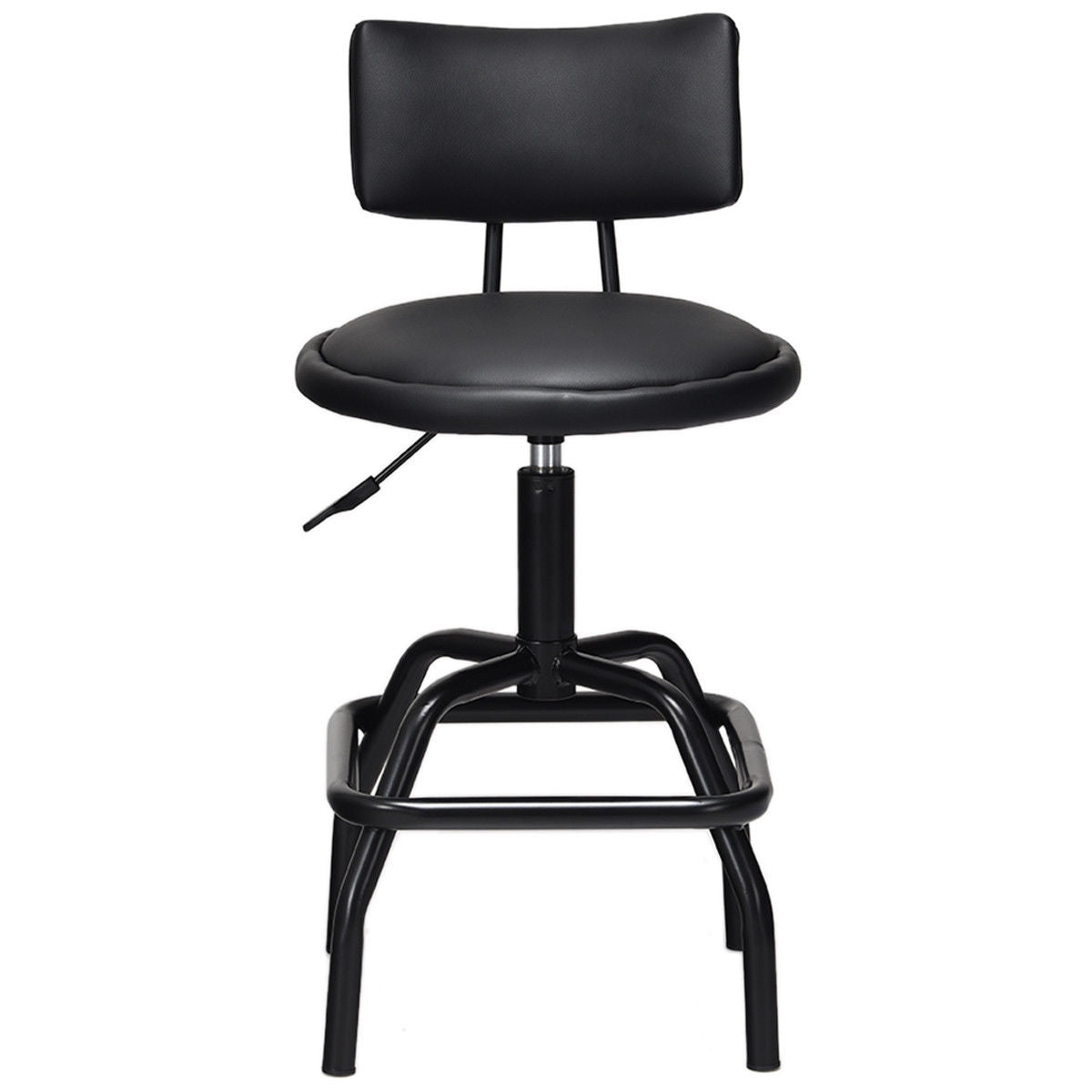 Adjustable Swivel Vintage PU Leather Bar Stool Bar Stools at Gallery Canada