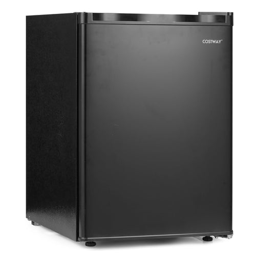 2.1 Cu.Ft Small Refrigerator, Reversible Door, Energy Saving, Black