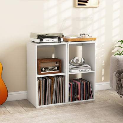 2 Cube Bookshelf, Living Room Bedroom, White Bookcases at Gallery Canada