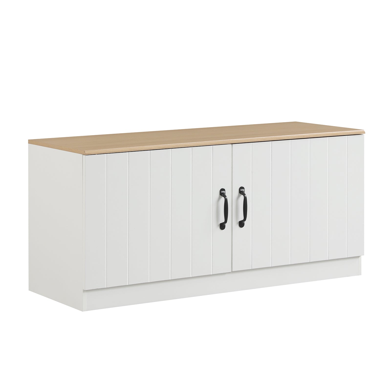 2-Door Shoe Storage Cabinet, Adjustable Shelves, Natural Shoe Racks & Storage Benches at Gallery Canada