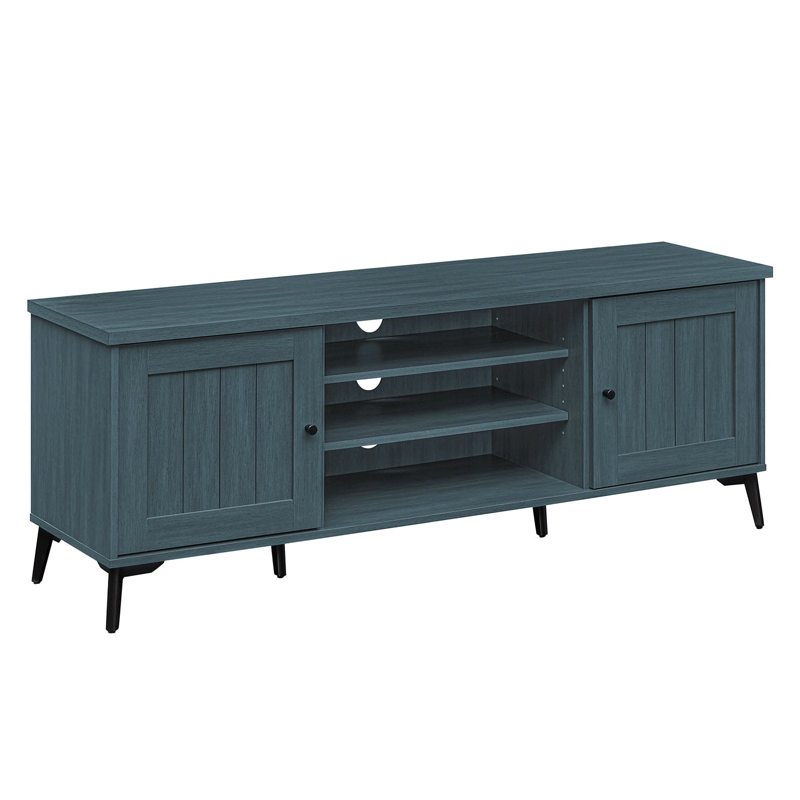 2-Door TV Stand for TVs Up to 65 Inch, Turquoise Entertainment Centers & TV Stands at Gallery Canada