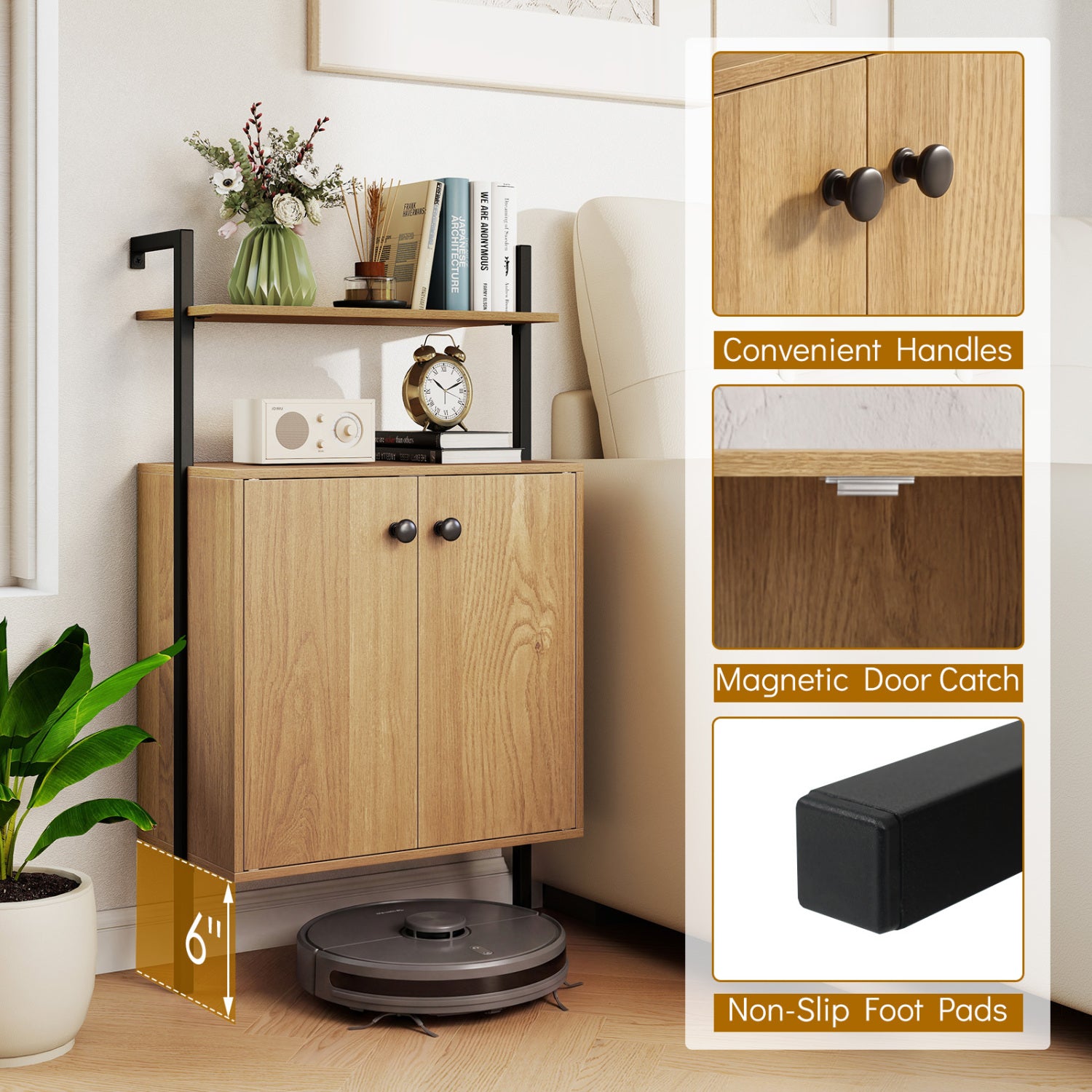 2-Door Wall Mount Bookshelf Bookcases at Gallery Canada