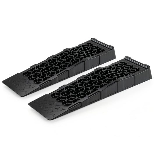 2-Pack 2.5" Lift Low Profile Car Ramps, 22000 Lbs, Black Garages Black at Gallery Canada