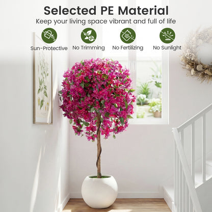Artificial Azalea Trees, 2 Pack, Vivid Blooming Flowers Faux Plants at Gallery Canada
