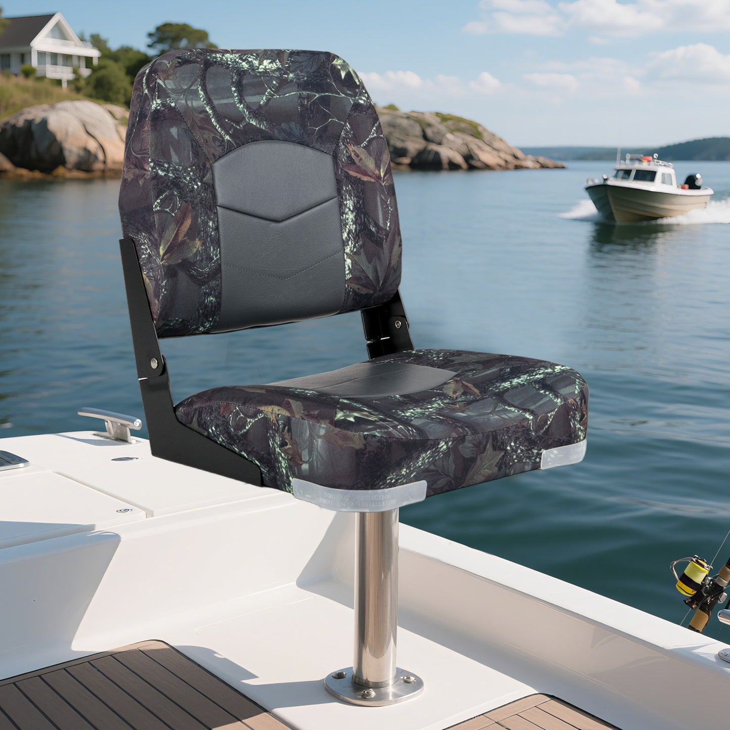 2-Pack Boat Seats with Thick Sponge Padding, Camouflage Surfing at Gallery Canada