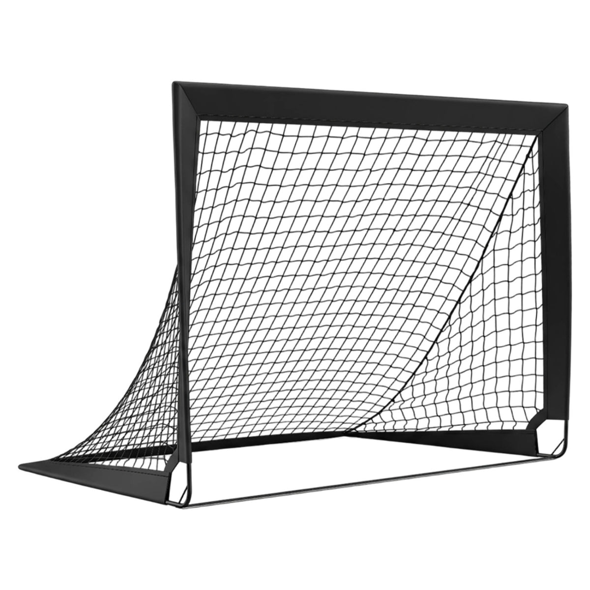 2-Pack Soccer Goals Set with Cones Ball Ground Stakes