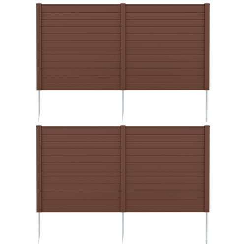 48 x 48 Inch Air Conditioner Enclosure, Brown
