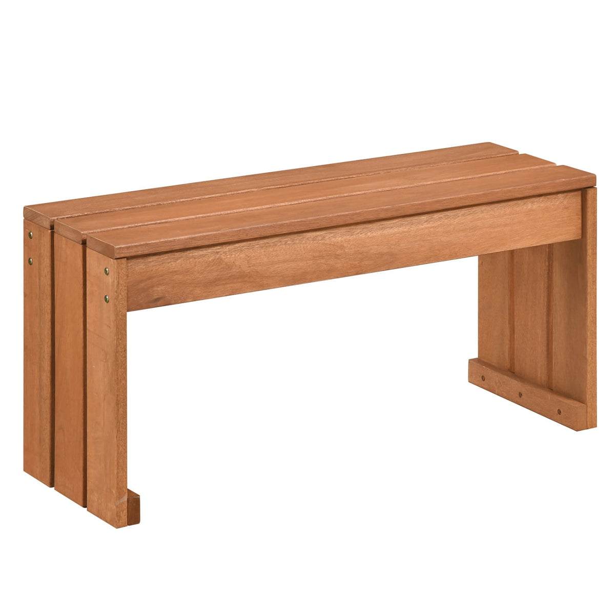 2-Person Outdoor Garden Bench, Solid Wooden Frame Outdoor Benches at Gallery Canada
