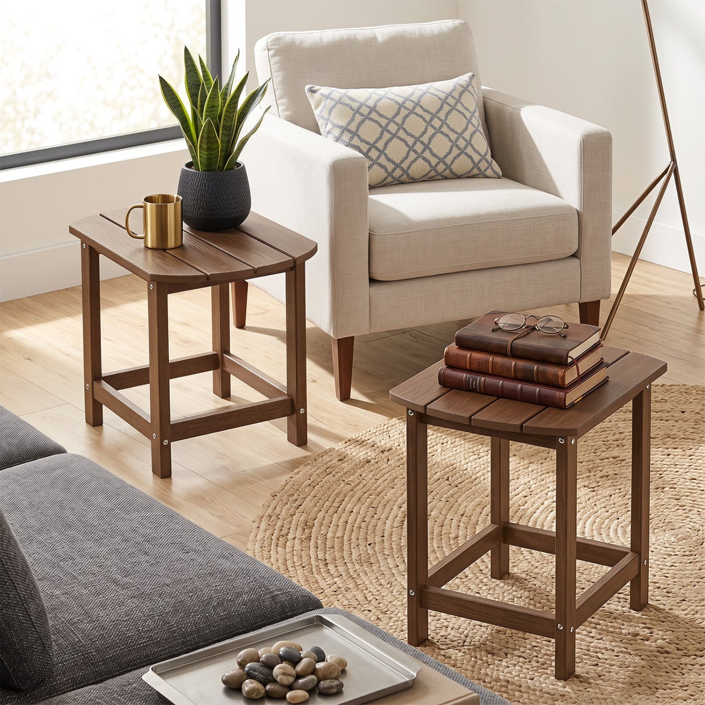 2-Piece 18" Adirondack Side Table, Patio & Garden Coffee Patio Coffee Tables at Gallery Canada