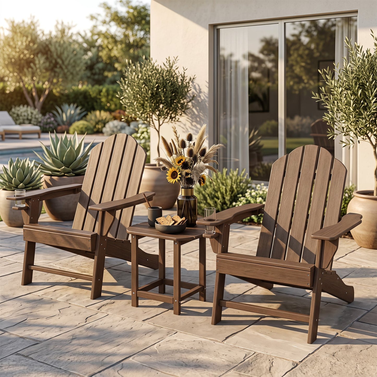 2-Piece 18" Adirondack Side Table, Patio & Garden Coffee Patio Coffee Tables at Gallery Canada