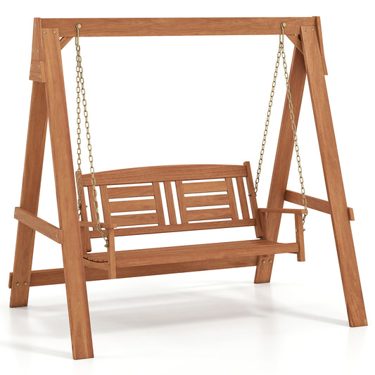 2-Seater Porch Swing With Adjustable Chains, Stand Porch Swings Options at Gallery Canada