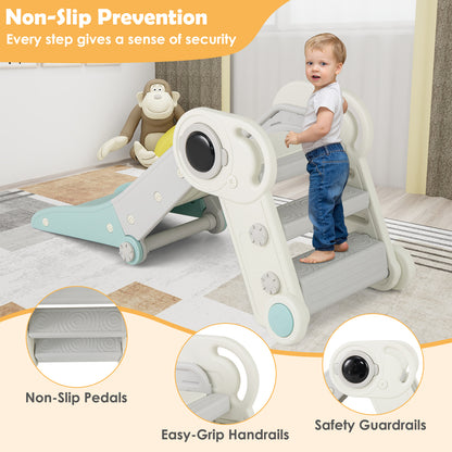2 In 1 Baby Slide With Climber, 18+ Months, Blue Climbers & Slides at Gallery Canada