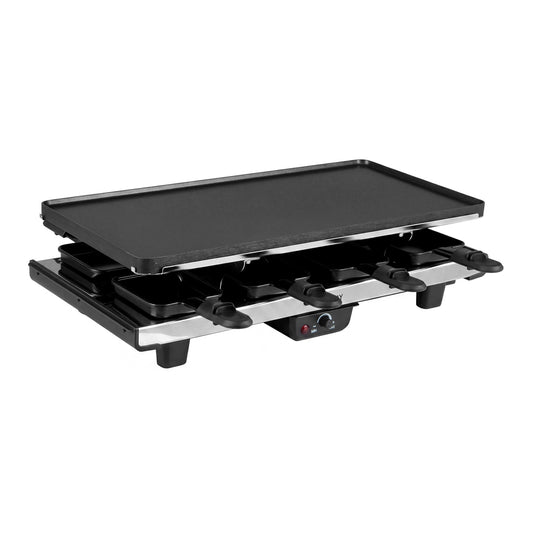 2-in-1 Table Grill & Griddle, Reversible Nonstick Plate, 8 Outdoor Grills Black at Gallery Canada
