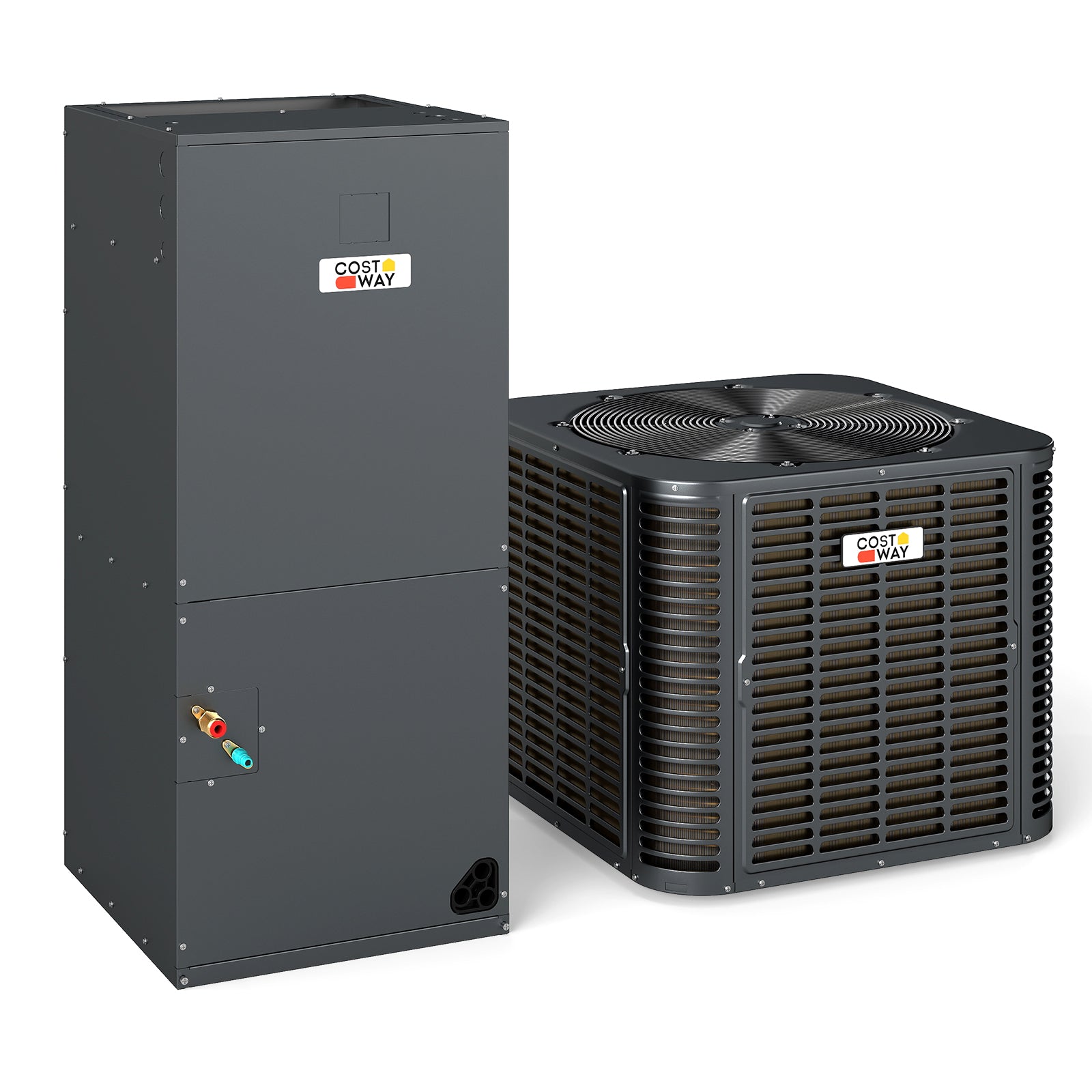 2 to 3 Ton 18.6-20 SEER2 Central Air Conditioner with Variable Speed, Gray Mini Split Air Conditioners at Gallery Canada