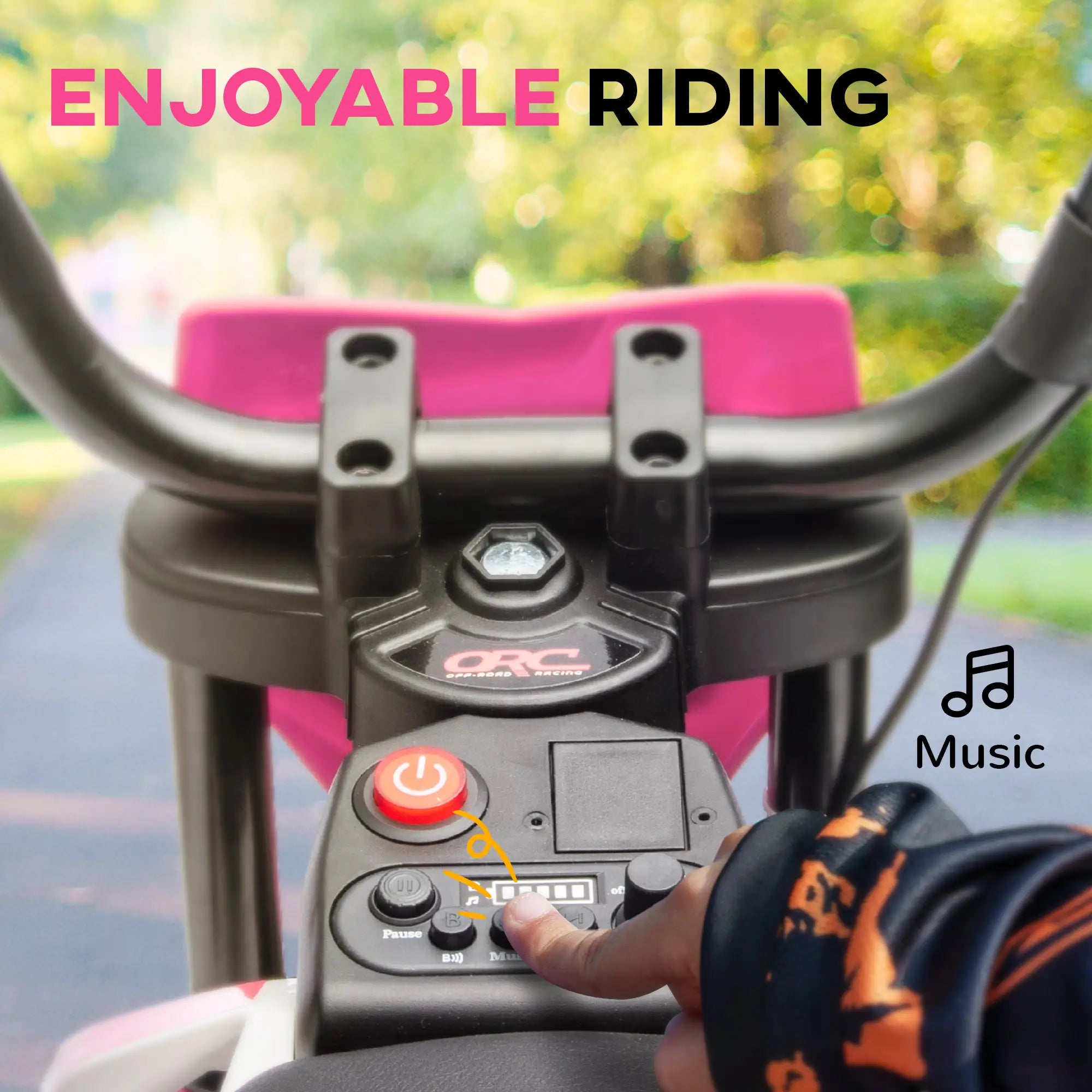 12V Kids Dirt Bike, Electric Motorcycle, Pink Electric Motorcycles at Gallery Canada