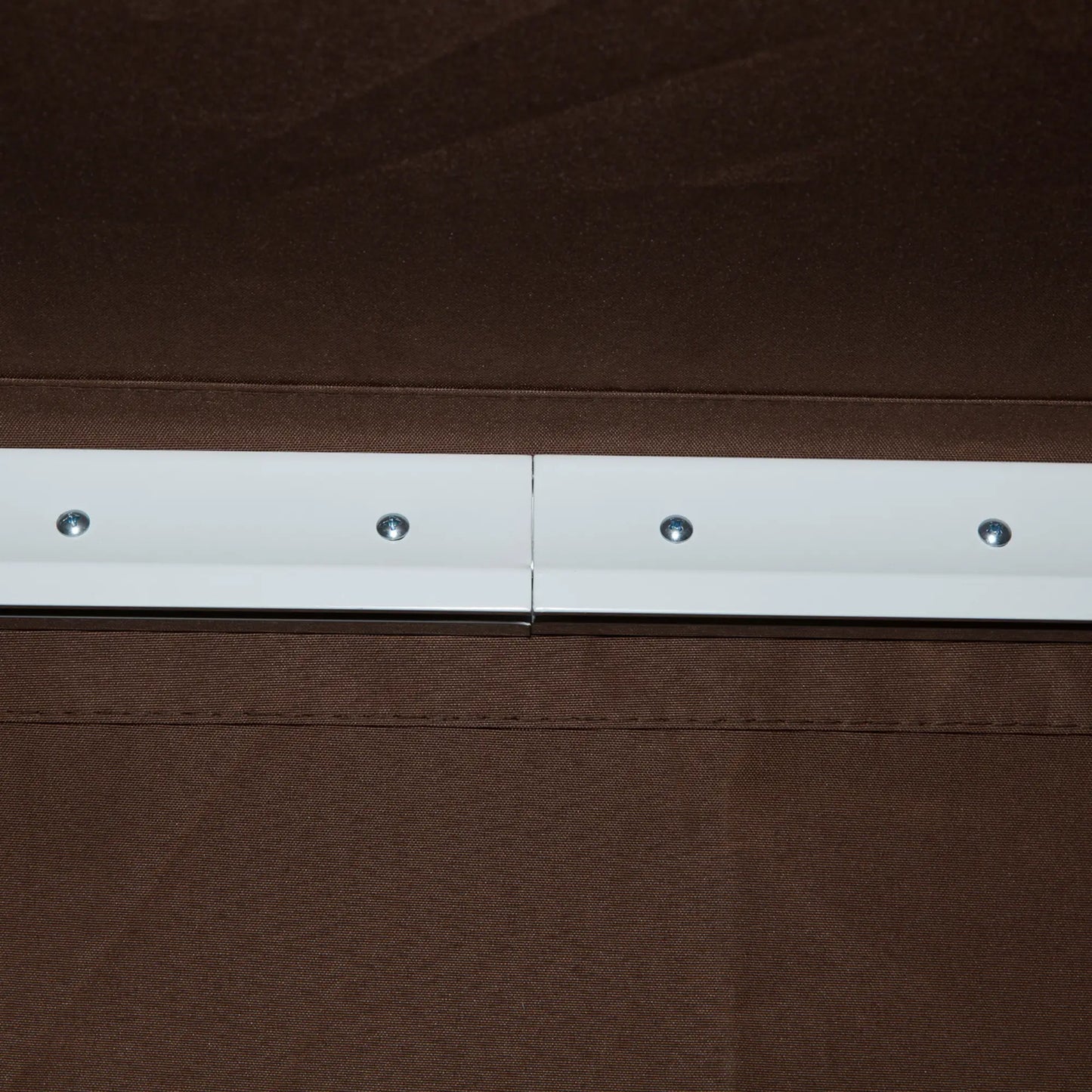 12' x 8' Retractable Patio Awning, Manual Crank Handle, UV Water-Resistant Patio Awnings at Gallery Canada