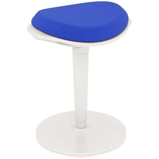Standing Desk Stool, Ergonomic Wobble Chair, Adjustable Leaning Stool for Office Desks, with Rocking Motion, Blue - Gallery Canada
