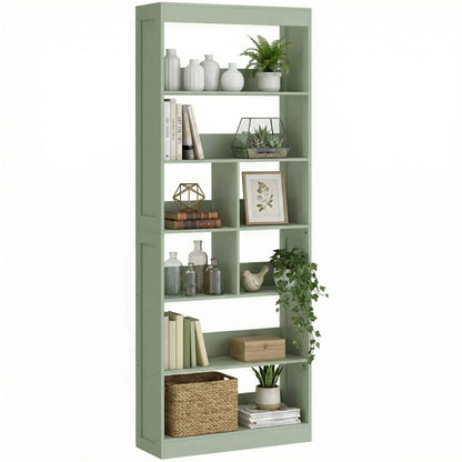 6-Tier Bookshelf, Storage Shelves, Green Display Bookshelves at Gallery Canada
