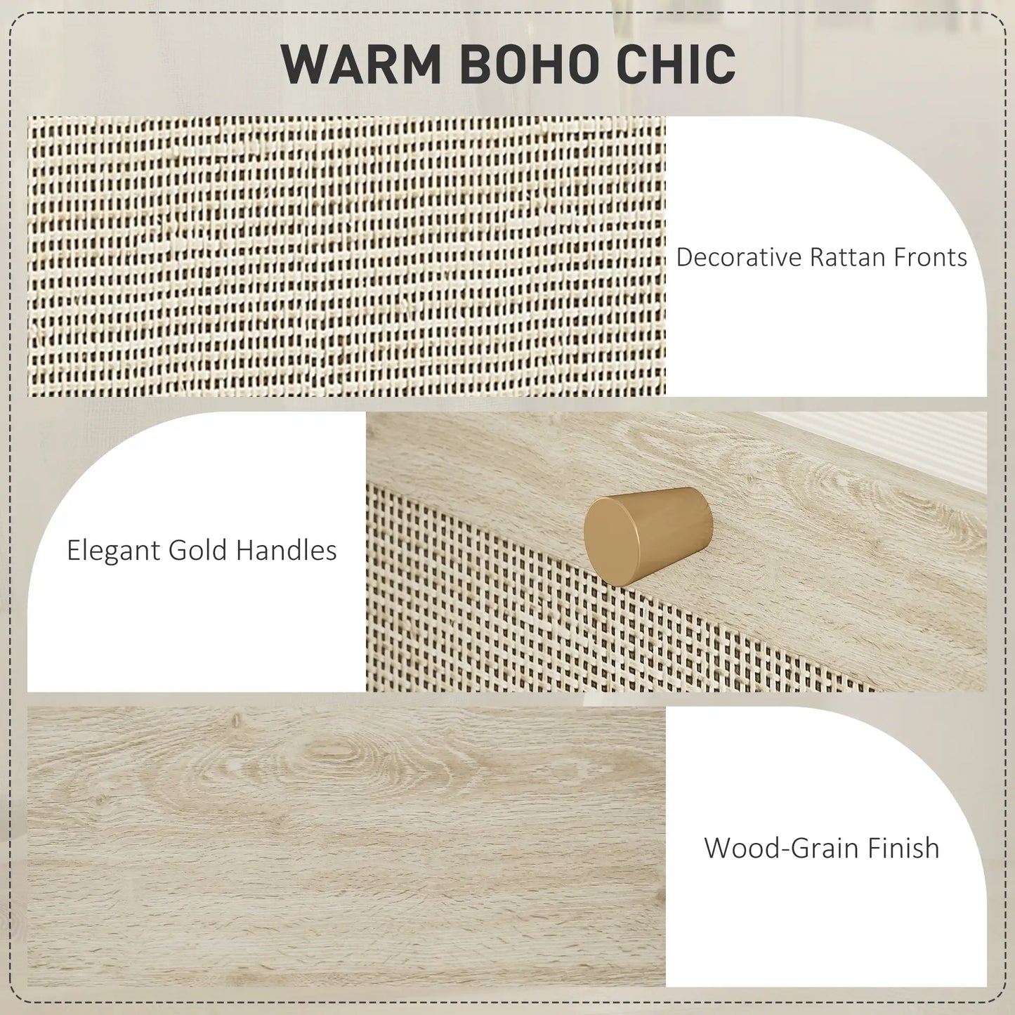 3 Drawer Filing Cabinet with Lock, Boho File Cabinet, A4 Letter Size, Oak Office Cabinets & Cupboards at Gallery Canada