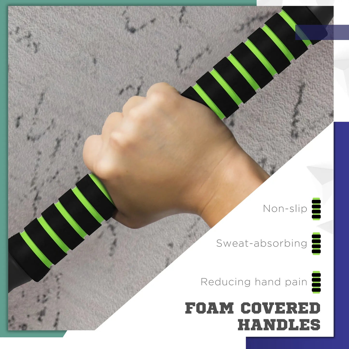 88lbs Adjustable Weight Dumbbell Set, Barbell, Kettlebell, Push Up Stand, Green Dumbbells & Barbells at Gallery Canada