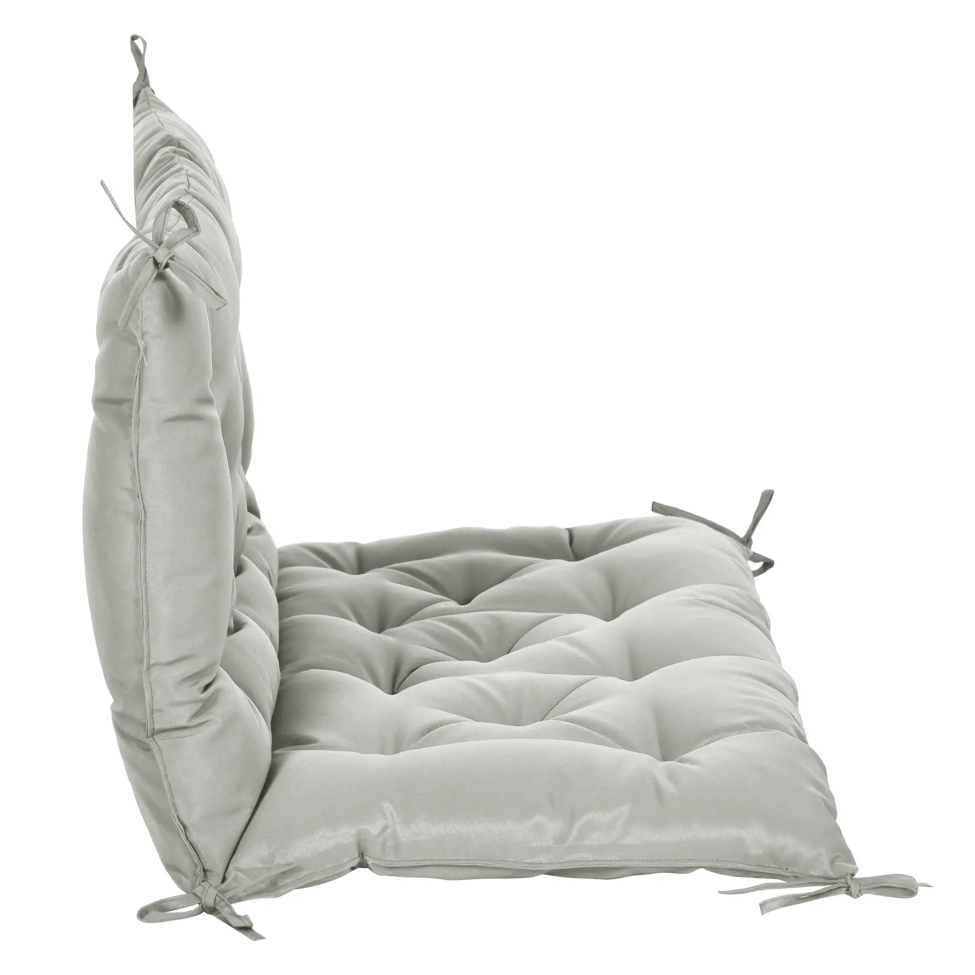 2-Seater Garden Bench Cushion, Swing Chair Mat Replacement, 39.4"x38.6", Grey Patio Chair Cushions at Gallery Canada