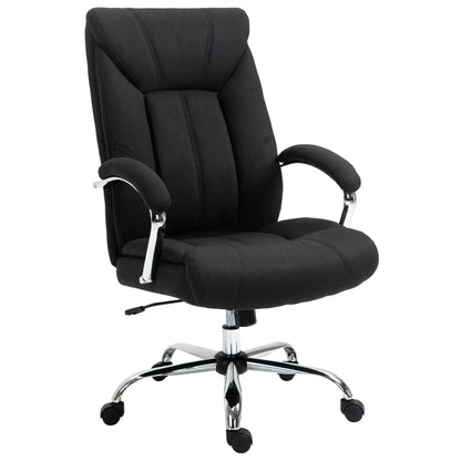 Ergonomic High Back Swivel Office Chair, Adjustable Height, Black Executive & Manager Chairs at Gallery Canada