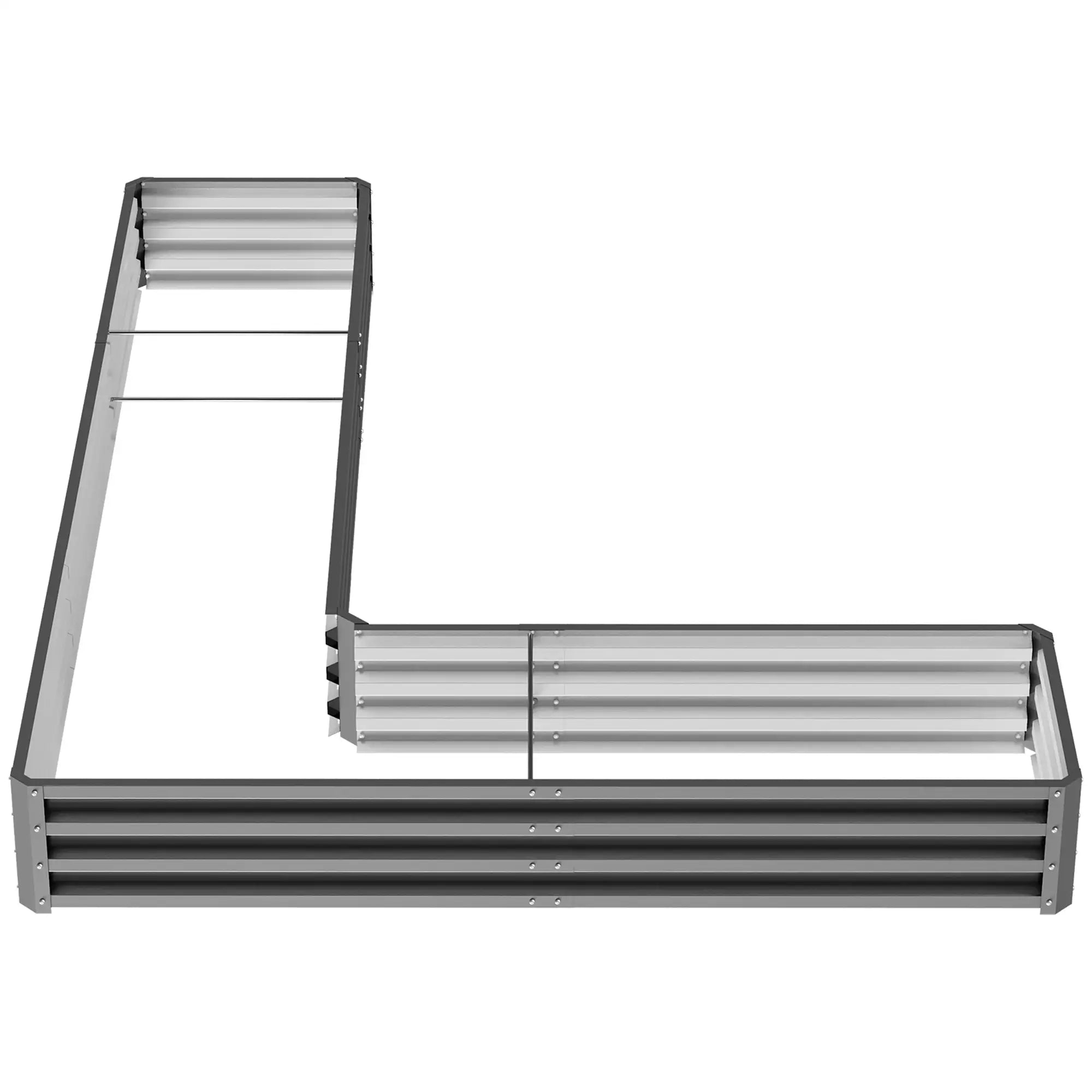 L-Shaped Raised Garden Bed, 82