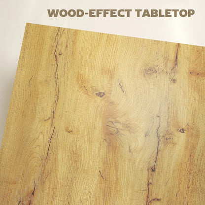 Square Coffee Table, 1.6" Thick Tabletop, Natural Wood Coffee Tables at Gallery Canada
