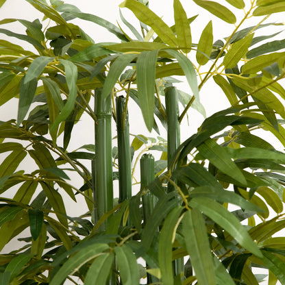 6 FT Artificial Bamboo Tree in Pot, Home Office Decor, Green Artificial Trees at Gallery Canada