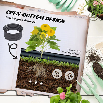 Set of 2 Raised Garden Beds, Metal Planter Box, Easy Assembly, Dark Grey Raised Garden Beds at Gallery Canada