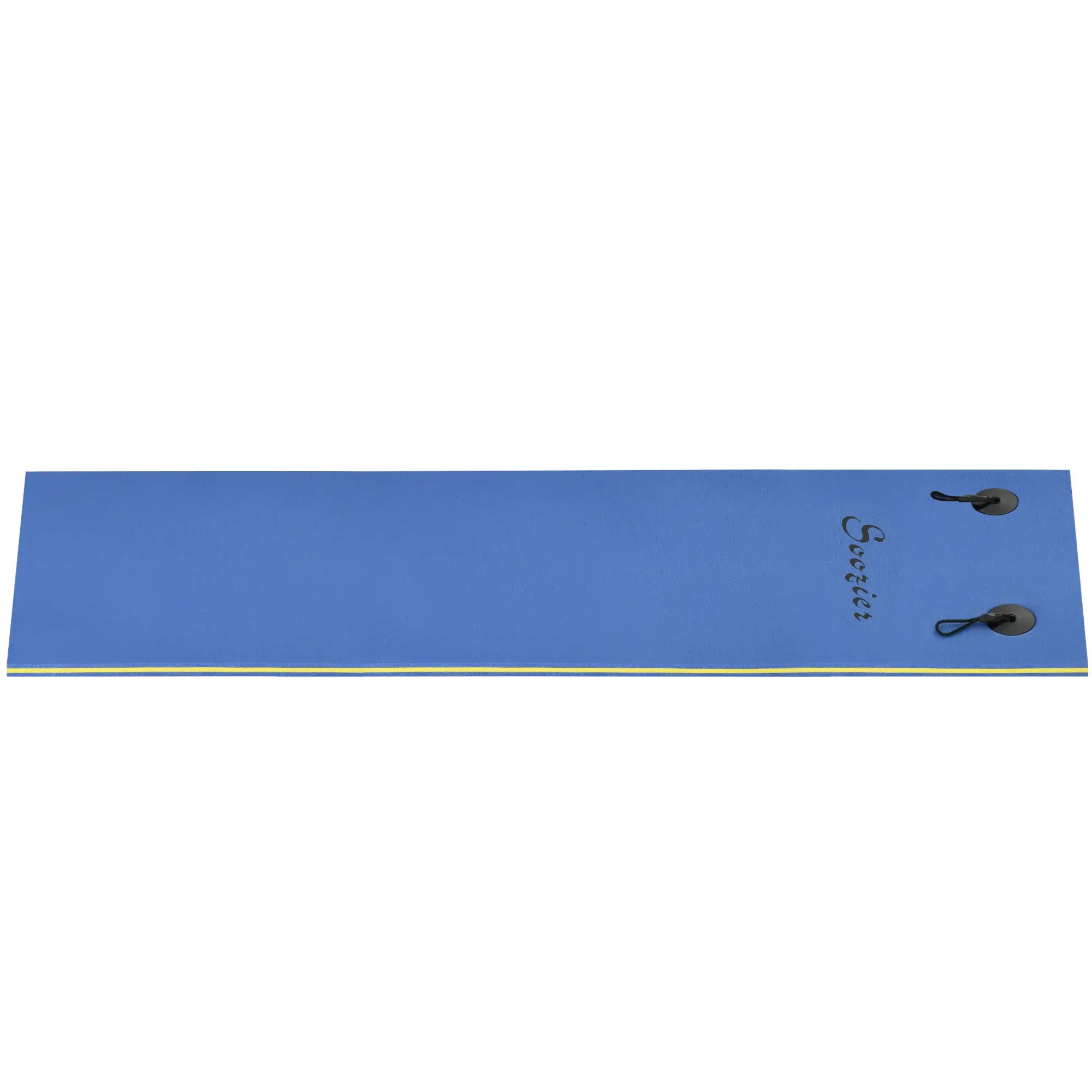 6.5' x 2' Roll-Up Pool Float Mat, for Lake, Ocean, Pool, Blue Water Sports & Boating Supplies Blue at Gallery Canada