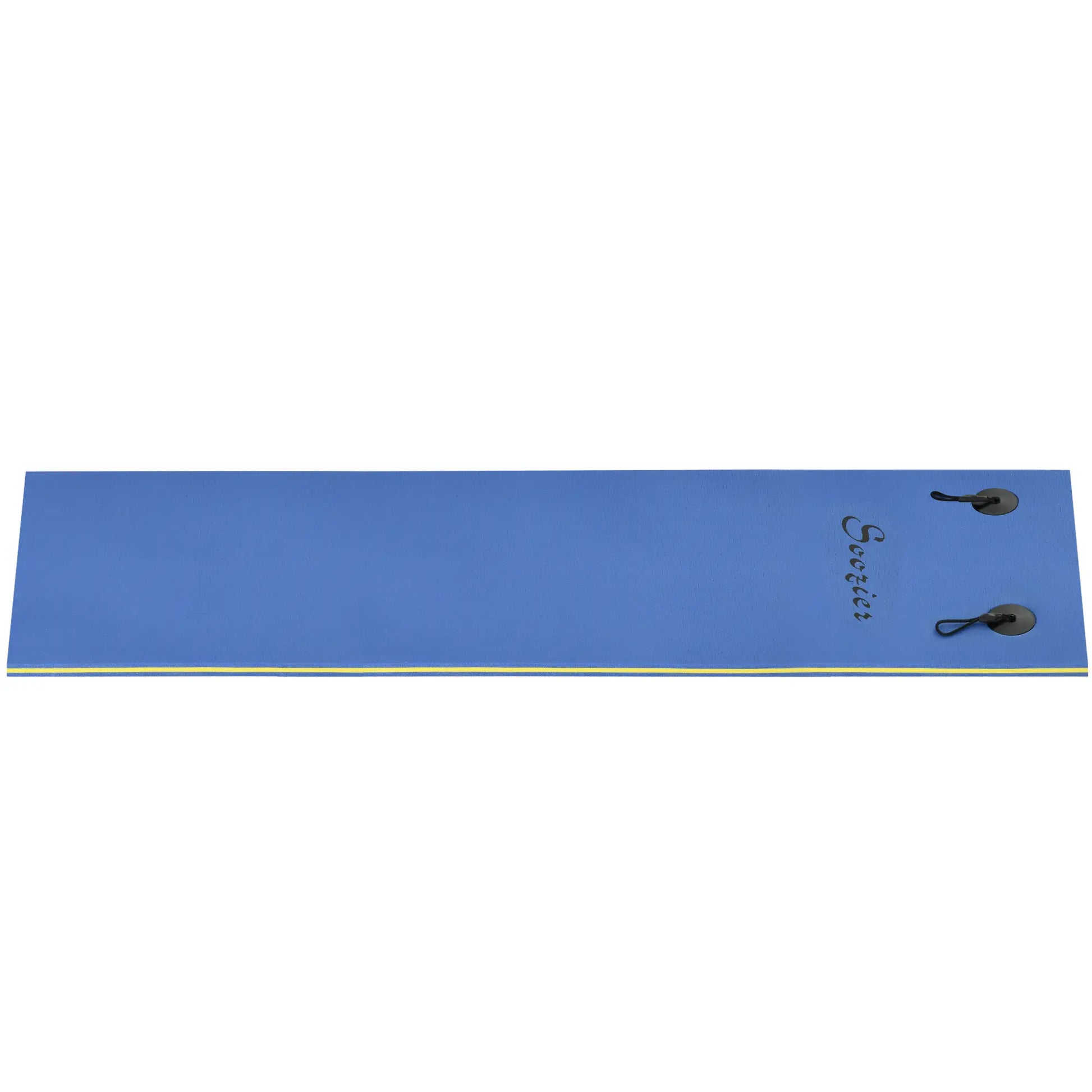 6.5' x 2' Roll-Up Pool Float Mat, for Lake, Ocean, Pool, Blue Water Sports & Boating Supplies Blue at Gallery Canada