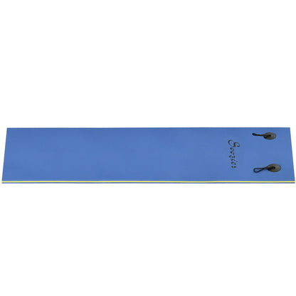 6.5' x 2' Roll-Up Pool Float Mat, for Lake, Ocean, Pool, Blue Water Sports & Boating Supplies Blue at Gallery Canada