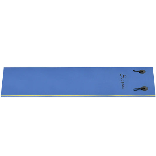 6.5' x 2' Roll-Up Pool Float Mat, for Lake, Ocean, Pool, Blue Water Sports & Boating Supplies Blue at Gallery Canada