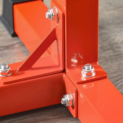 Bulgarian Split Squat Stand, 12-Level Adjustable, Red Squat Machine at Gallery Canada