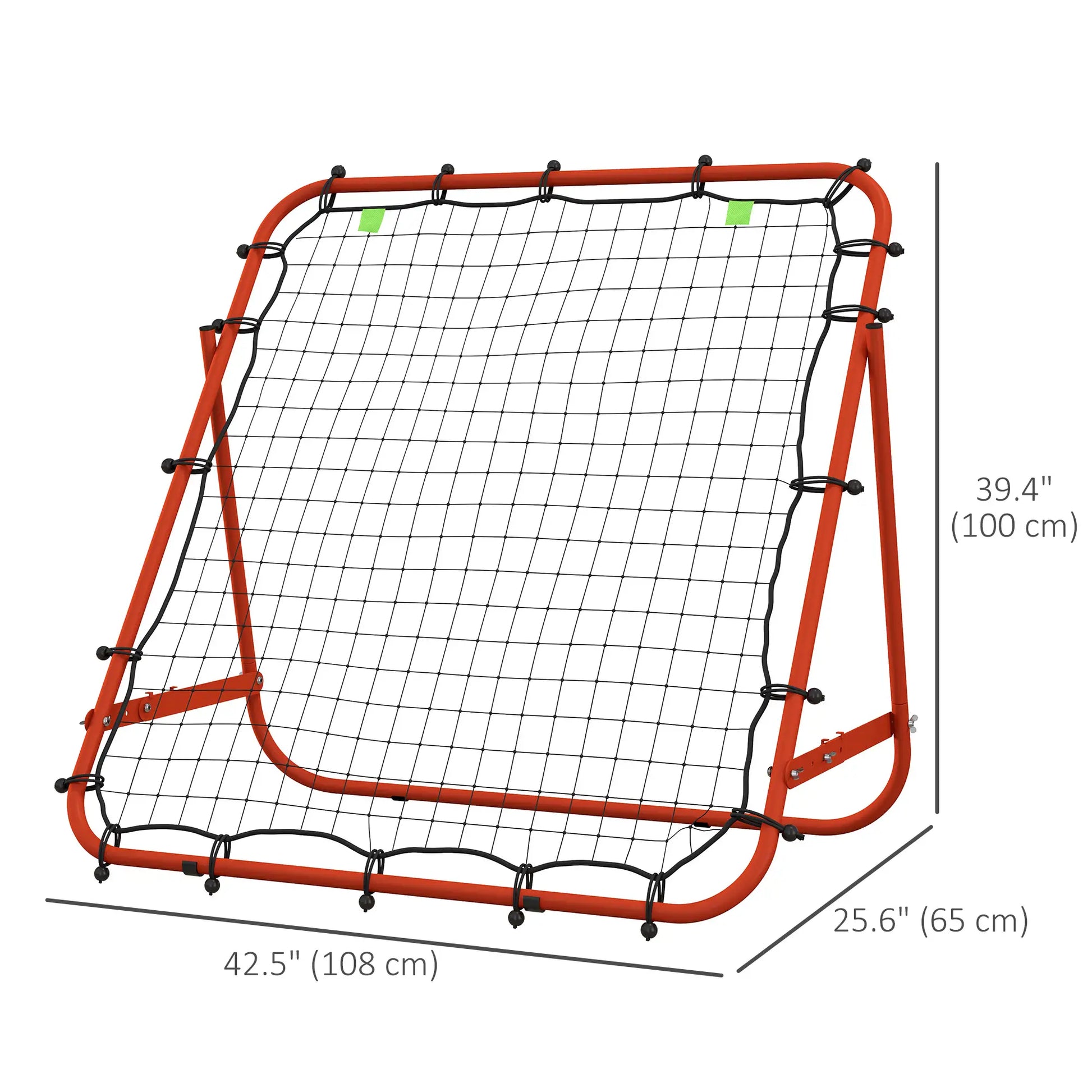 Volleyball Rebounder Net, Adjustable Soccer Rebounder, Baseball Training Aid, Red Football at Gallery Canada