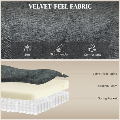 Power Recliner Chair, Quiet Brushless Motor, Remote, Dark Grey Single Sofas at Gallery Canada