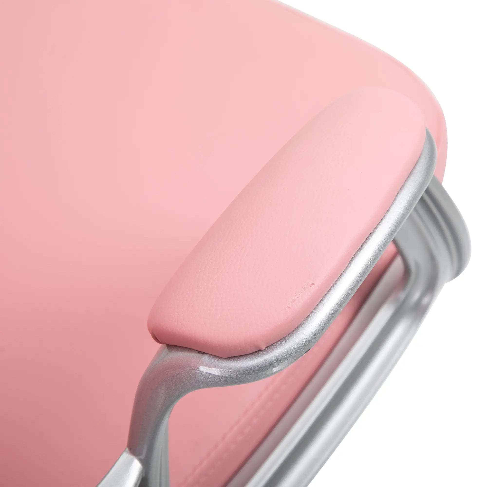 Office Chair, Computer Desk Chair with Adjustable Height and Tufted Back, Pink Task Chairs at Gallery Canada