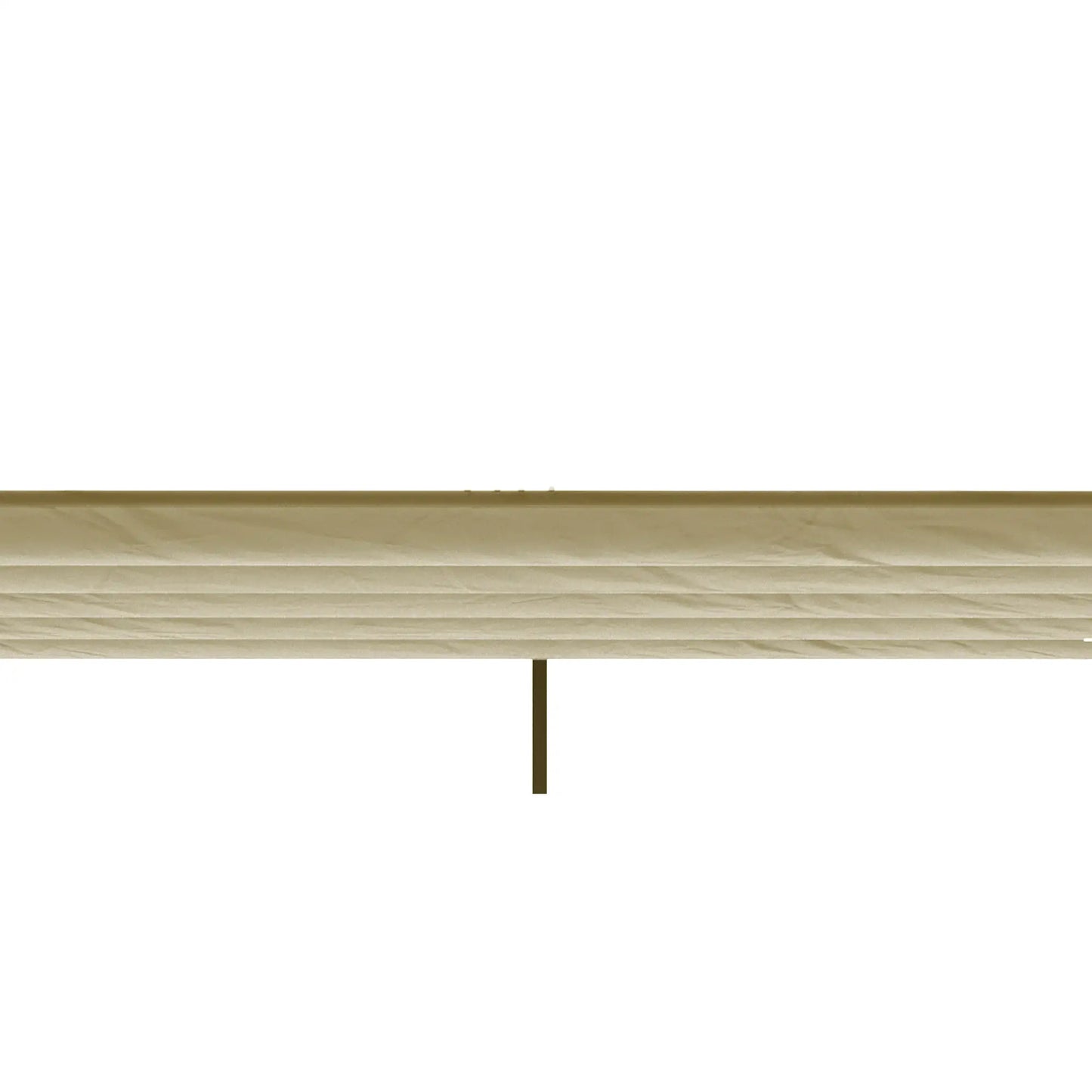 Retractable Pergola Canopy, 10' x 10', Beige Gazebo Canopy Replacement at Gallery Canada